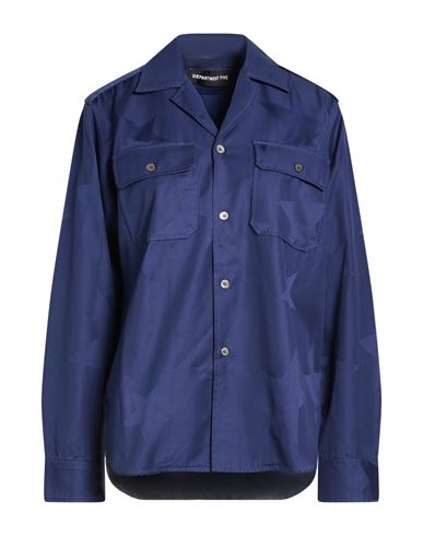 Woman Shirt Navy Size S Cotton