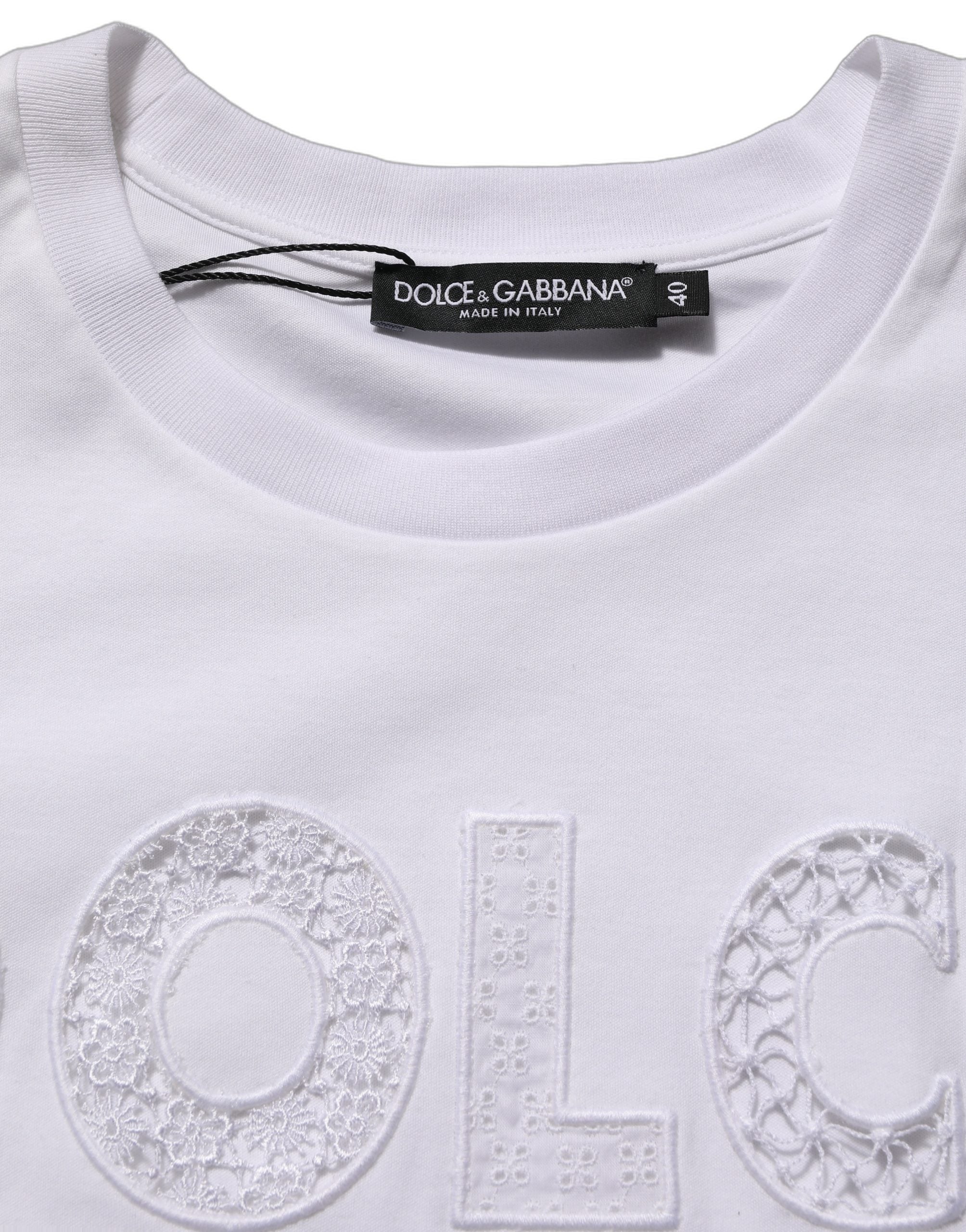 Logo-Embroidered Tank Top — White