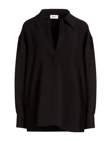 Woman Top Black Size 4 Polyester, Viscose, Elastane