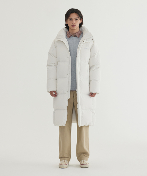 Civic RDS Long Down Jacket Ivory