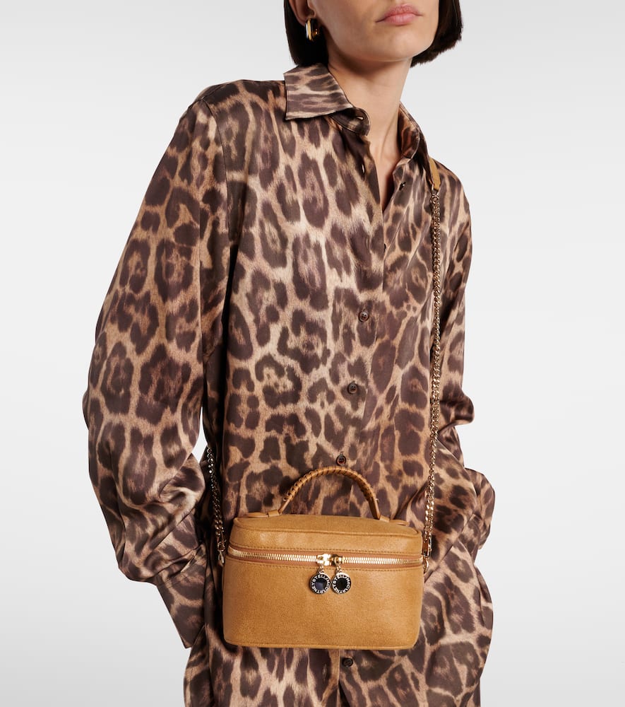 Falabella Mini faux leather tote bag