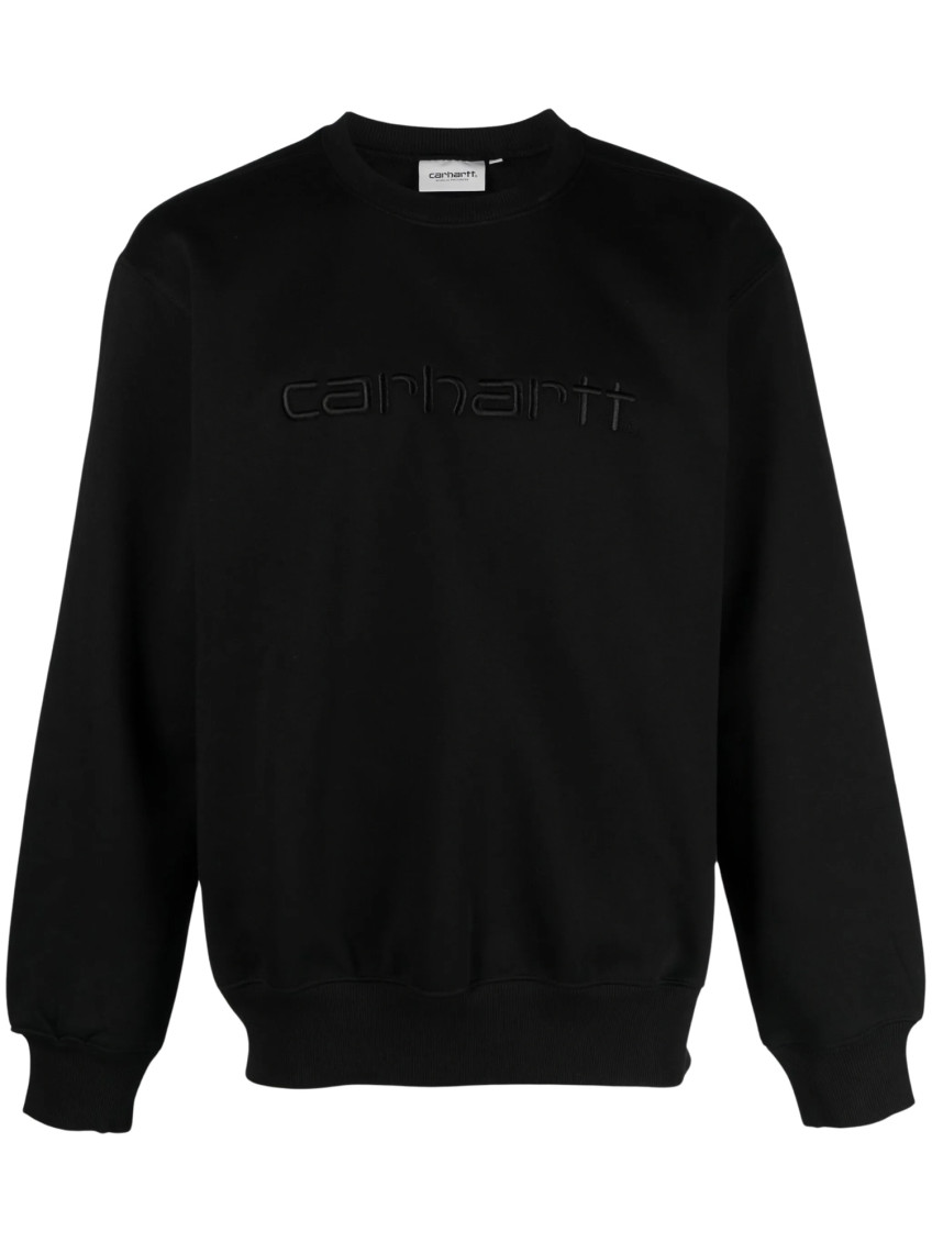 Black Crew Neck Sweatshirt