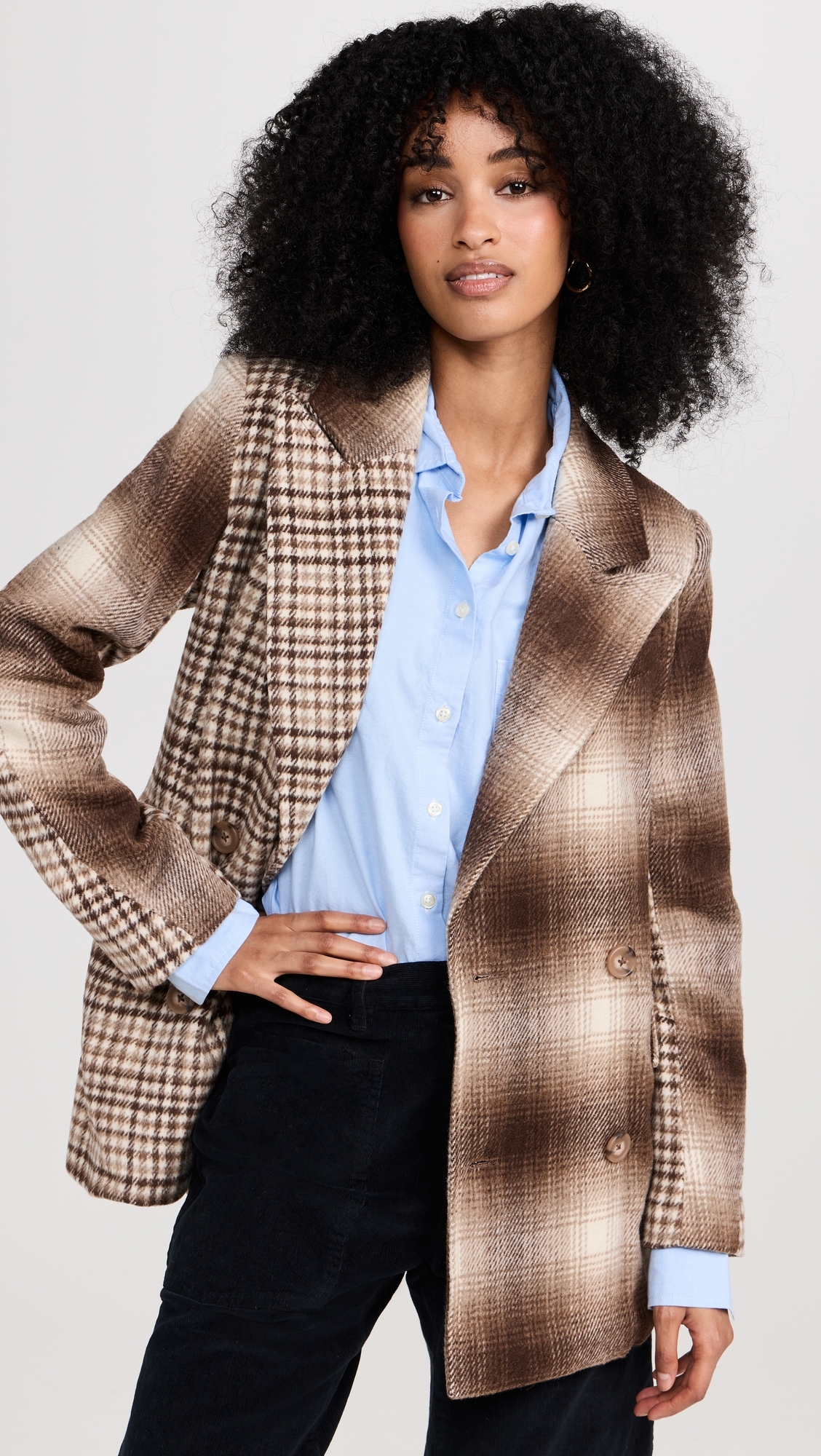 Combo Blazer Fawn Combo