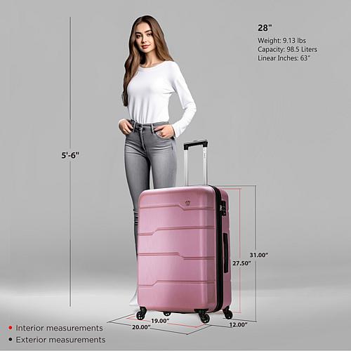 "Rodez Lightweight Hardside Spinner 28""