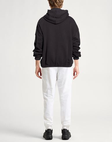Man Sweatshirt Black Size S Cotton
