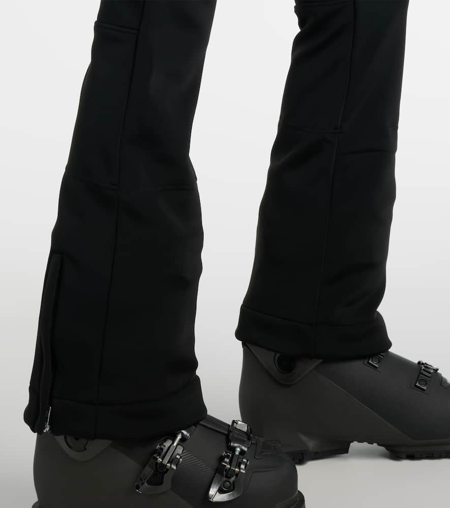 Conni Special quilted faux leather ski suit