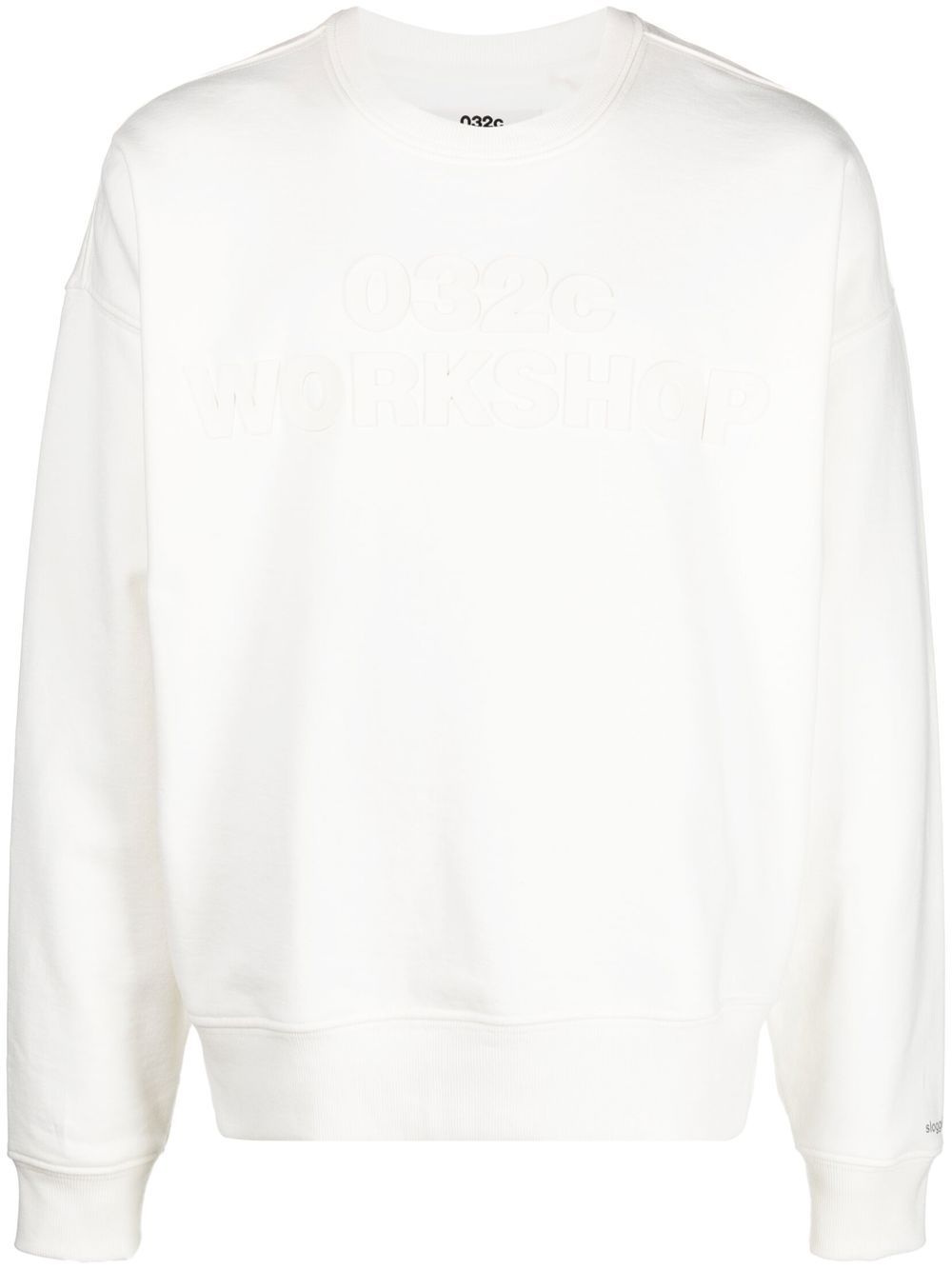 Tonal logo-print sweatshirt - Neutrals
