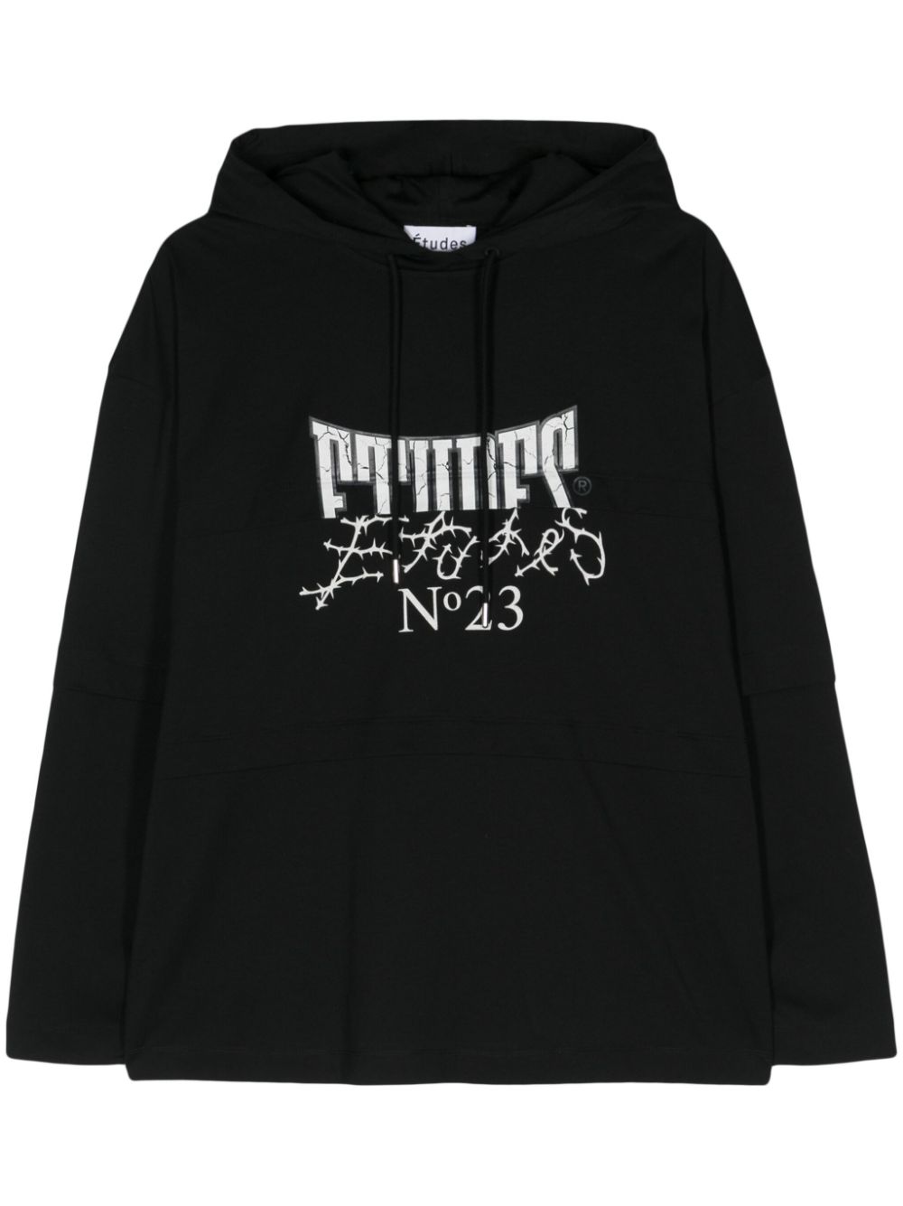 The Pave N23 hoodie - Black