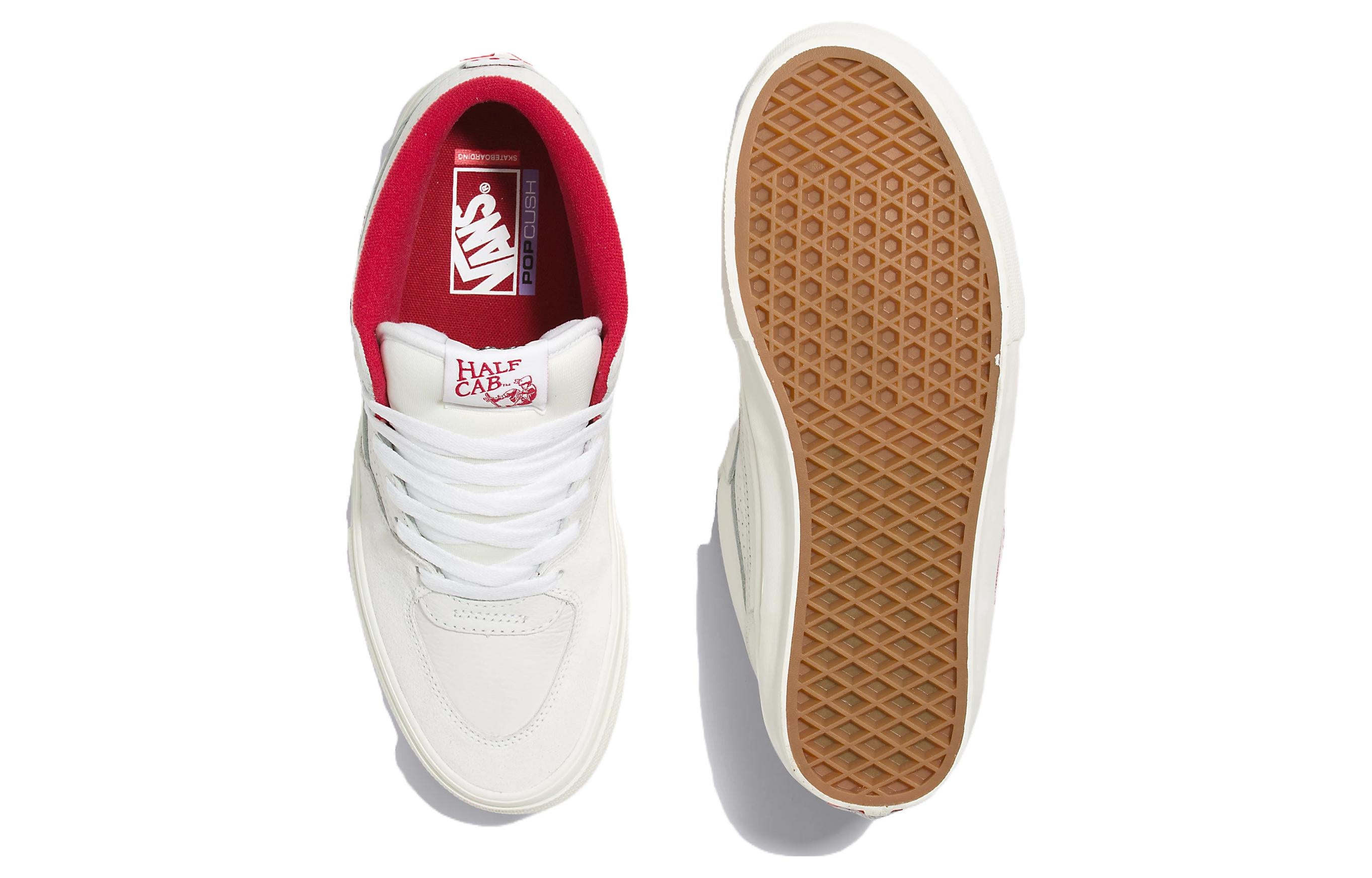 Skate Half Cab Shoes 'White Red'