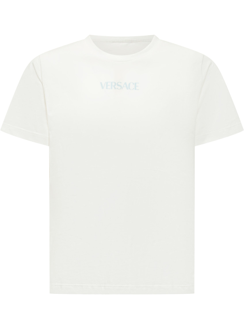 Kids White Cotton T-shirt