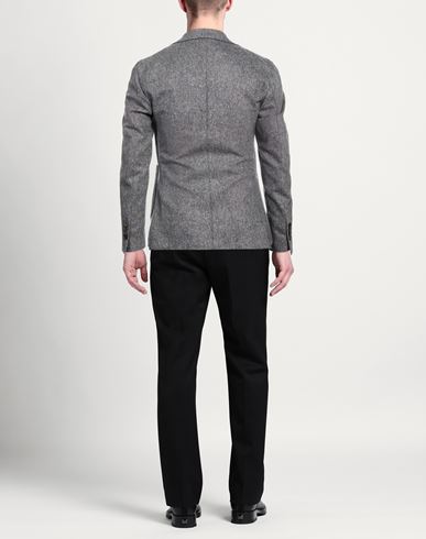 Man Blazer Grey Size 38 Virgin Wool
