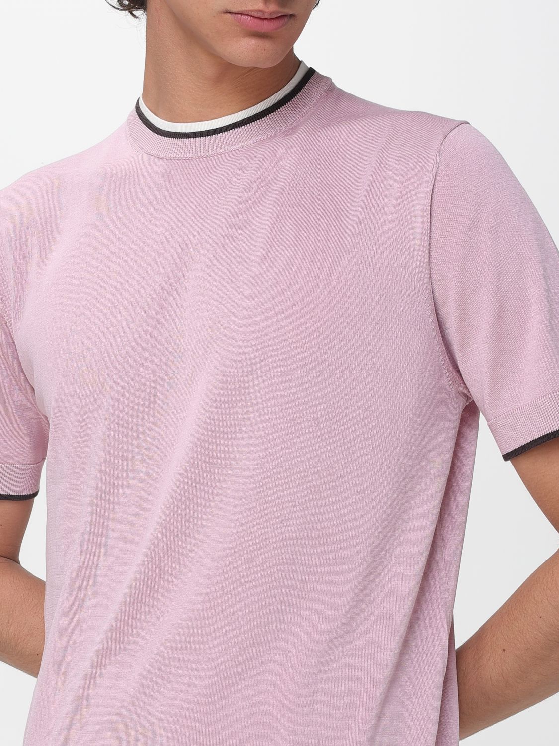 Sweater Men color Pink