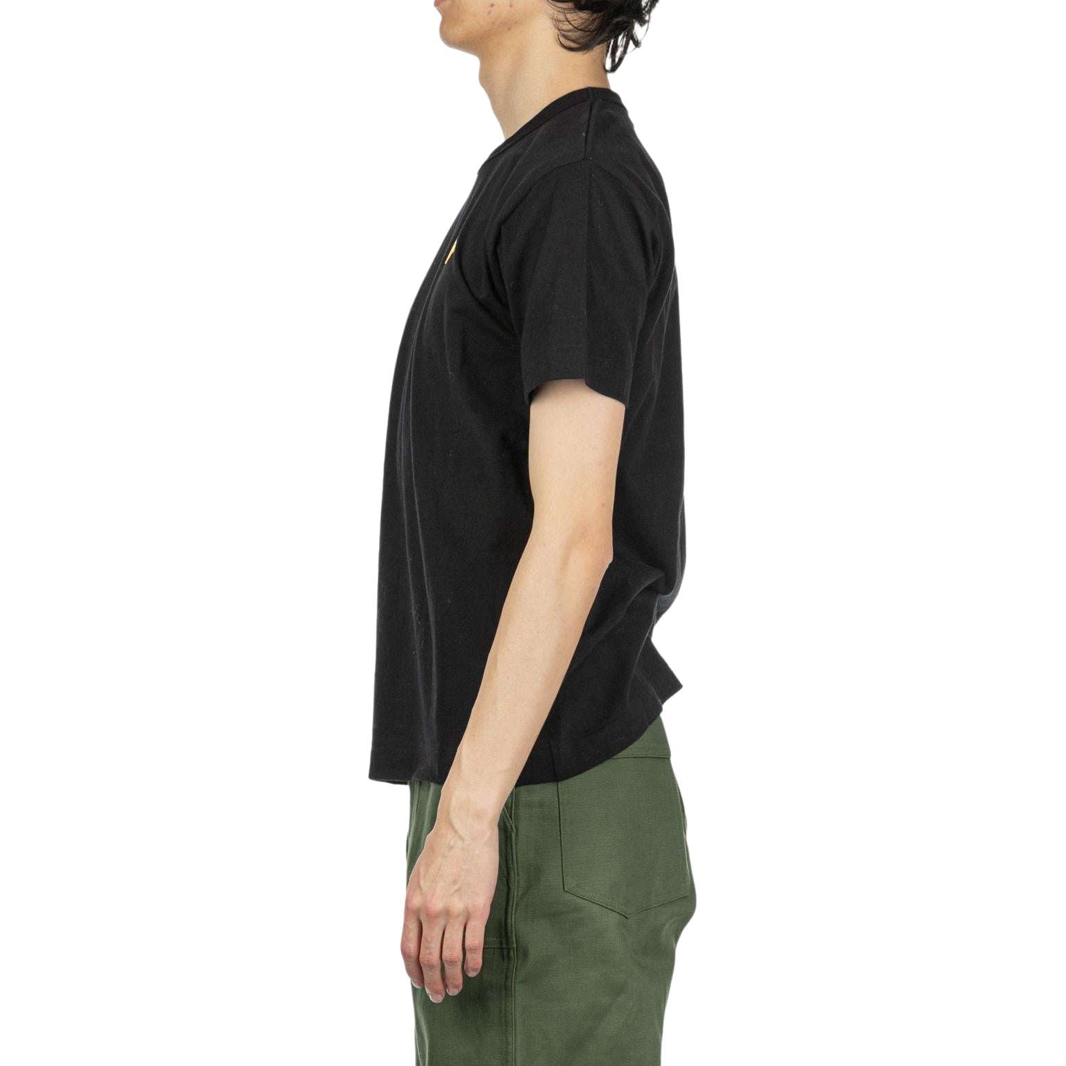 SS25 Gold Heart T-Shirt 'Black'