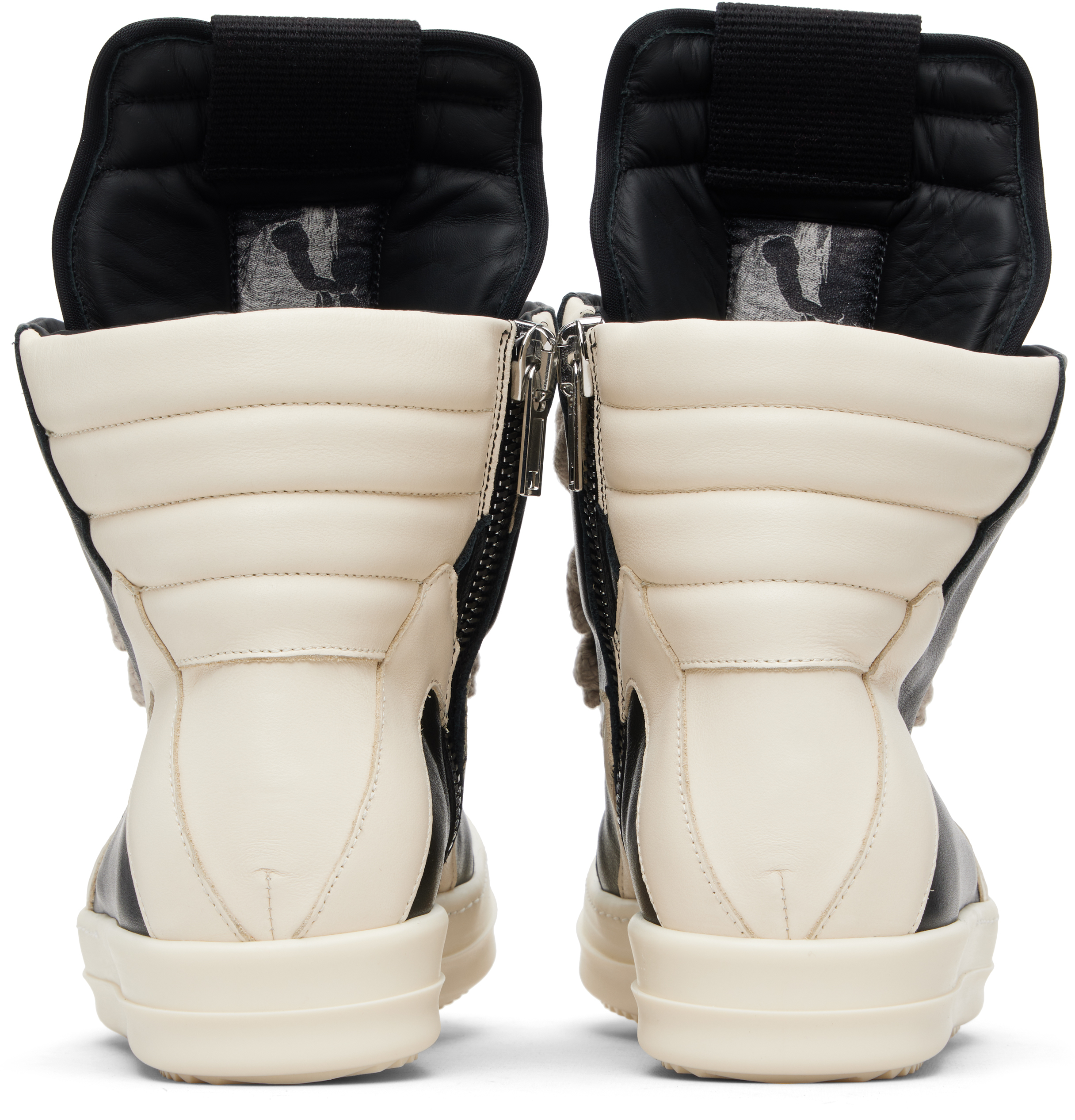 Black Temple Jumbolace Geobasket Sneakers