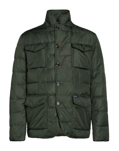 Façonnable Man Puffer Dark green Size M Polyester