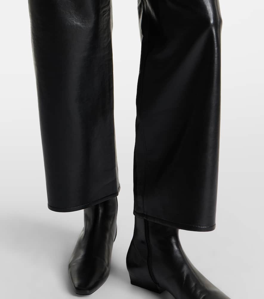 Ren high-rise wide-leg pants