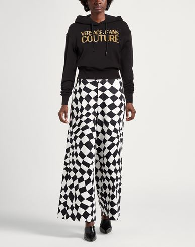 Woman Sweatshirt Black Size S Cotton