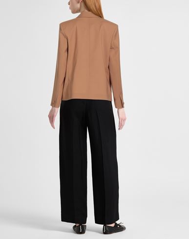 Woman Blazer Camel Size 8 Polyester, Wool, Elastane, Viscose