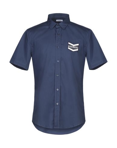 Man Shirt Midnight blue Size 15 ¾ Cotton, Elastane