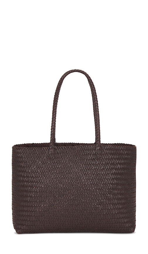 Madewell Handwoven Tote in Chocolate