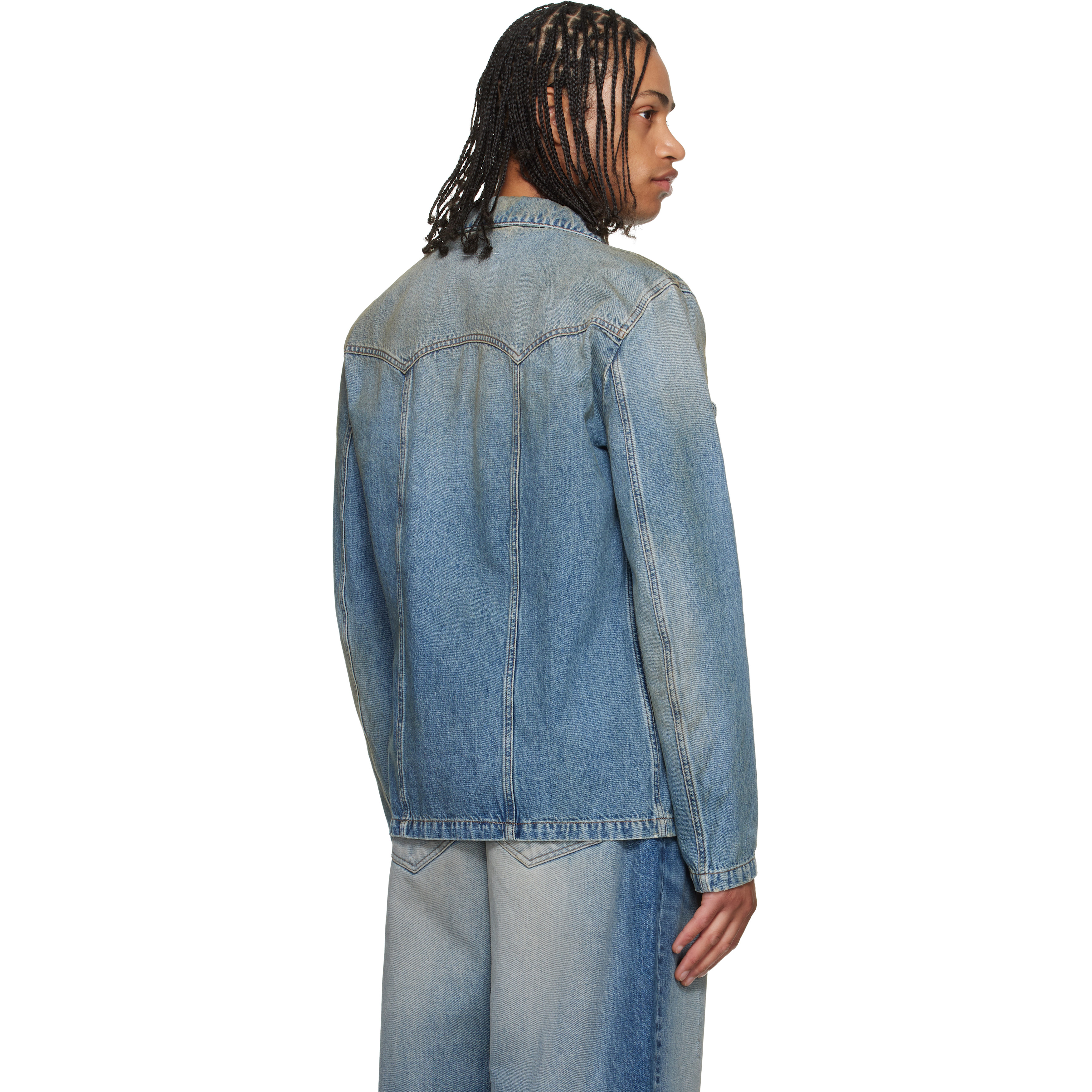 Blue Denim Trucker Jacket