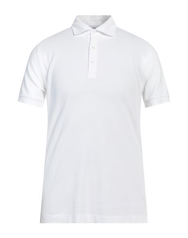Man Polo shirt White Size L Pima Cotton