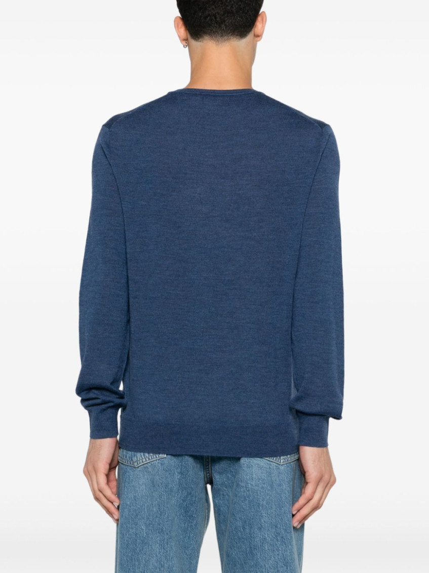 Navy Blue Wool sweater