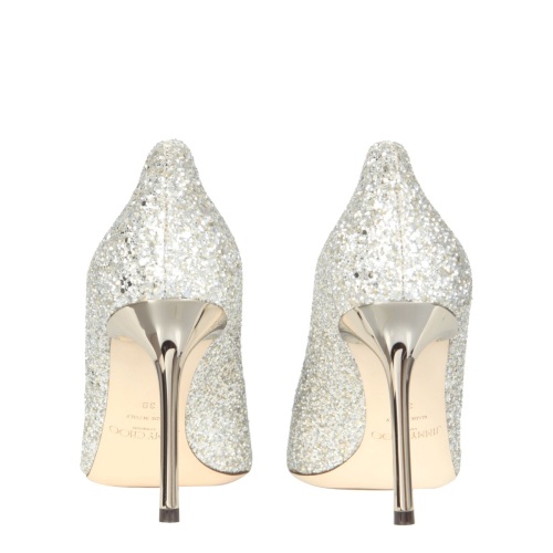 Romy Glittered Pointy-toe Pumps