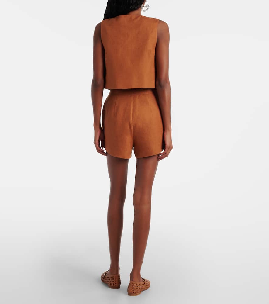 Perri linen shorts