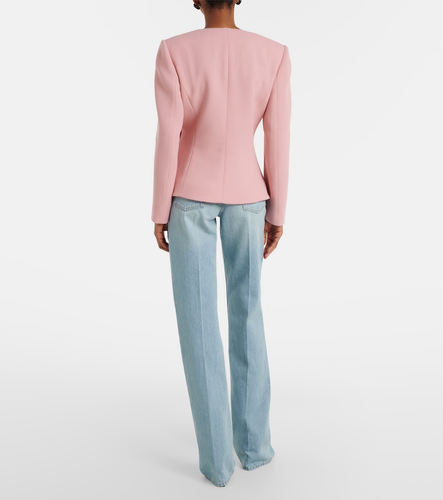 High-rise straight jeans