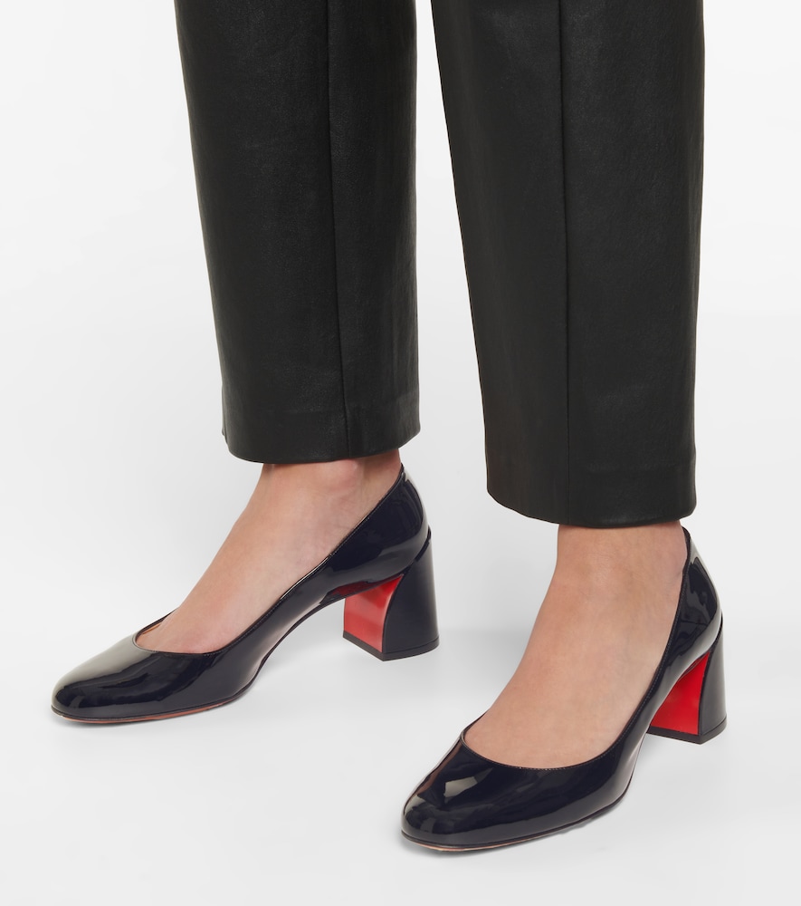 Miss Sab 55 patent leather pumps
