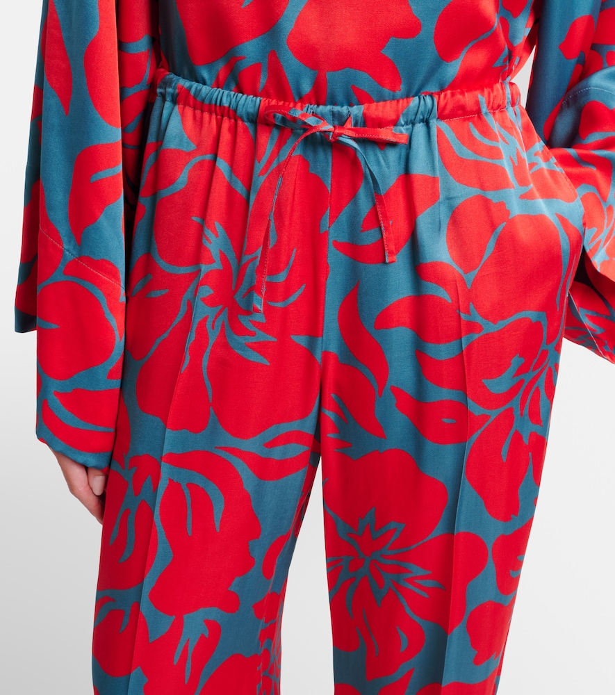 Floral palazzo pants