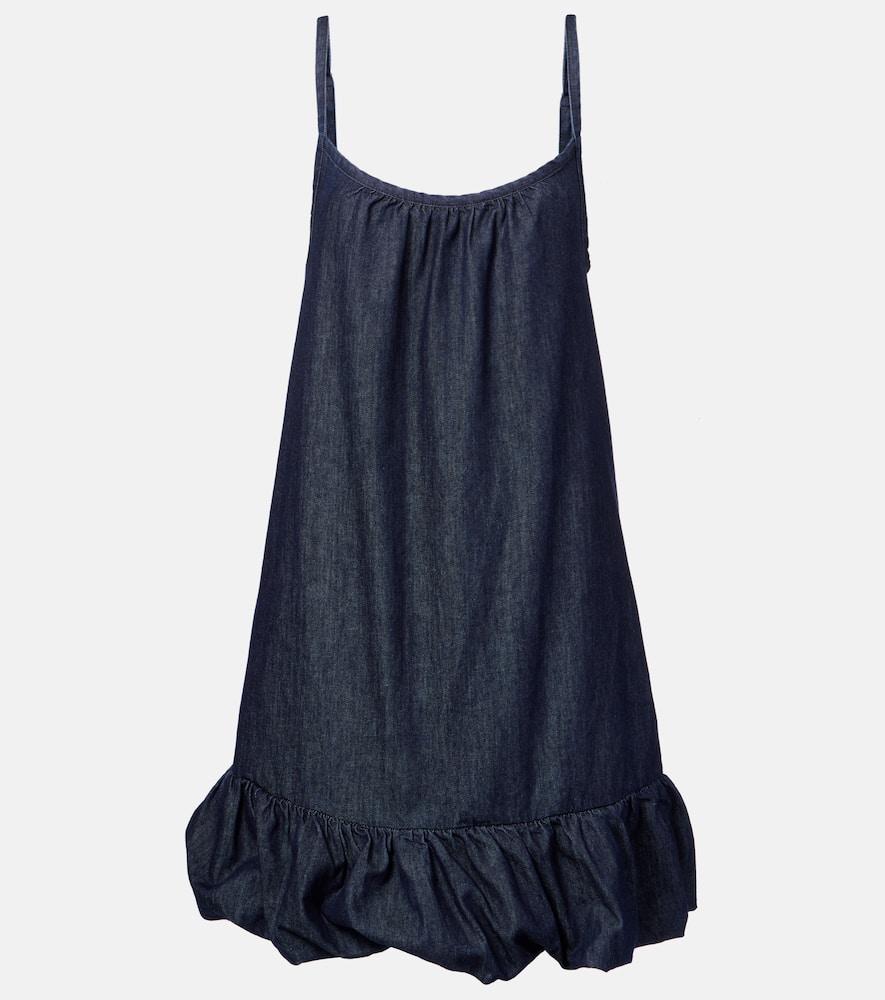 Denim minidress