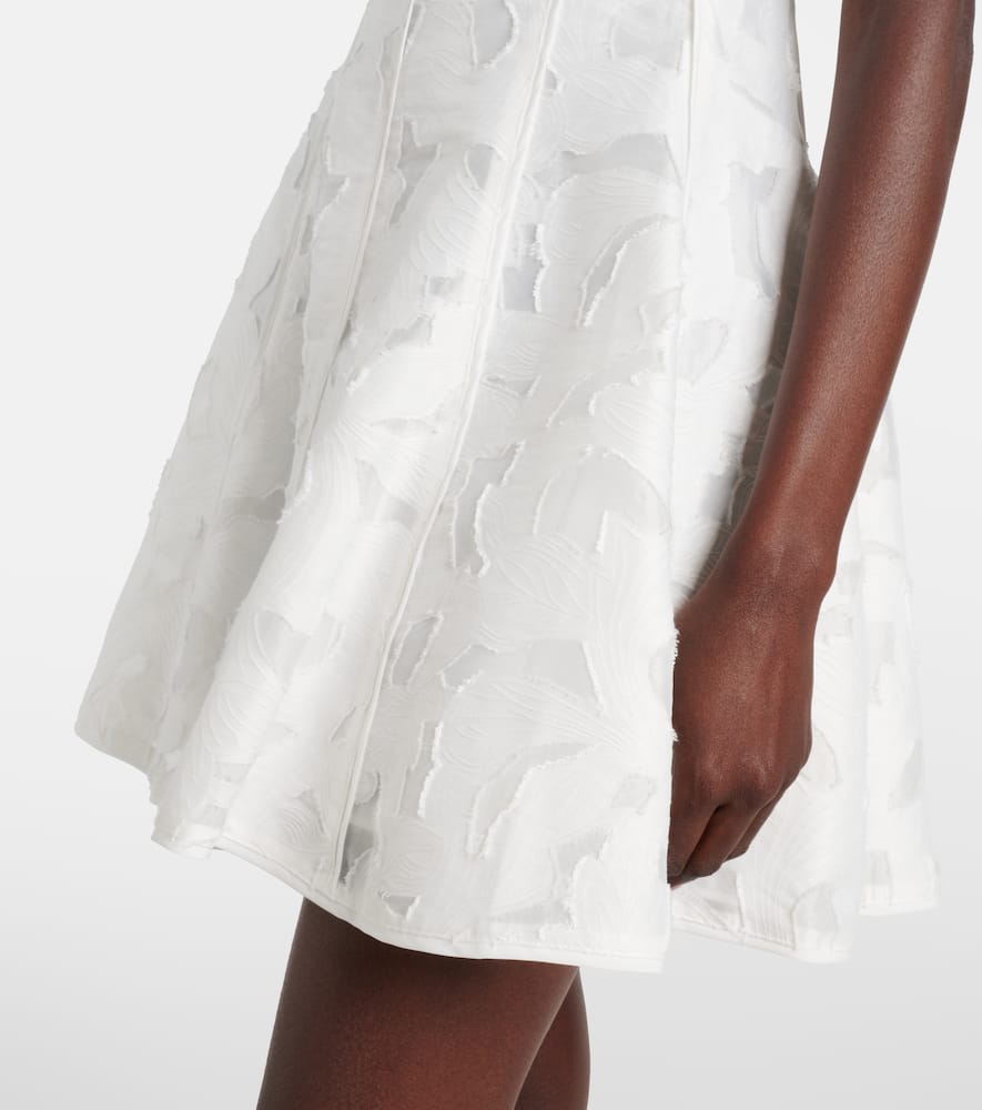 Sylvia jacquard minidress