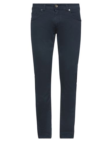 Man Pants Midnight blue Size 30 Cotton, Elastane