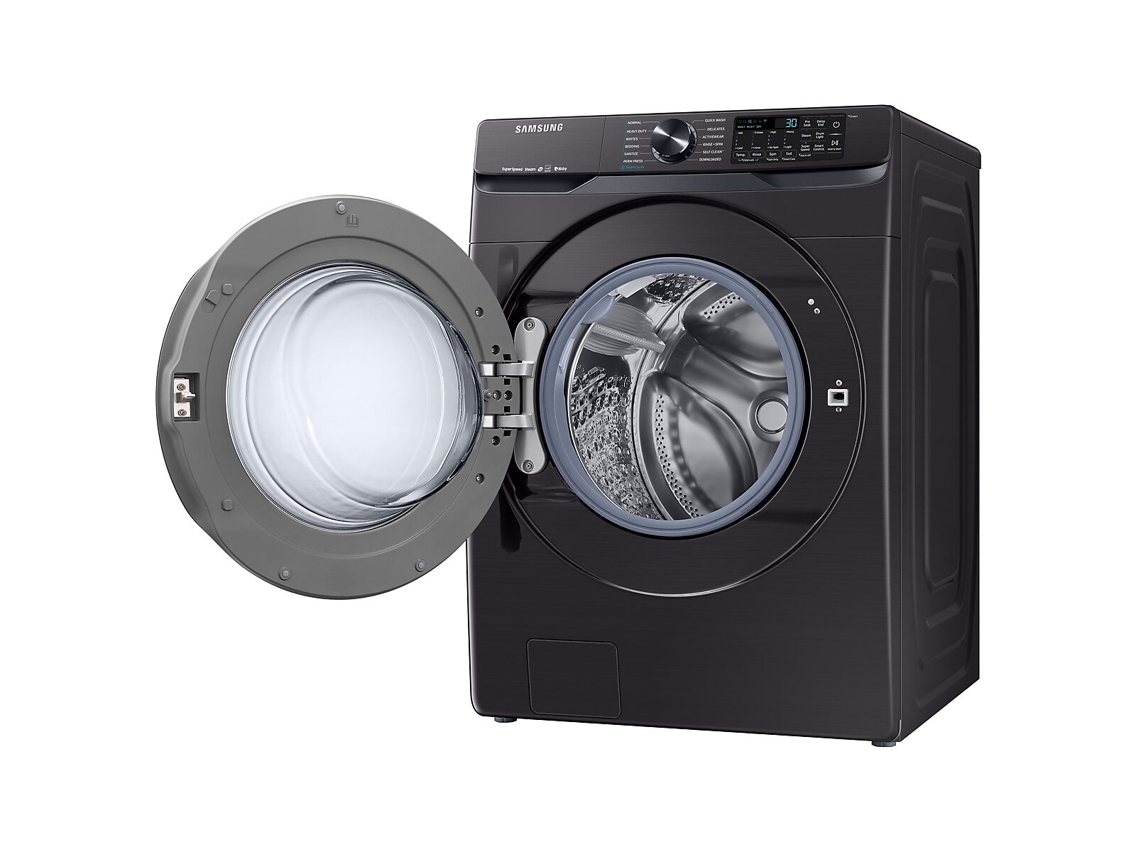 5.0 cu. ft. Smart Front Load Washer with Super Speed in Black Stainless Steel(WF50R8500AV/US)