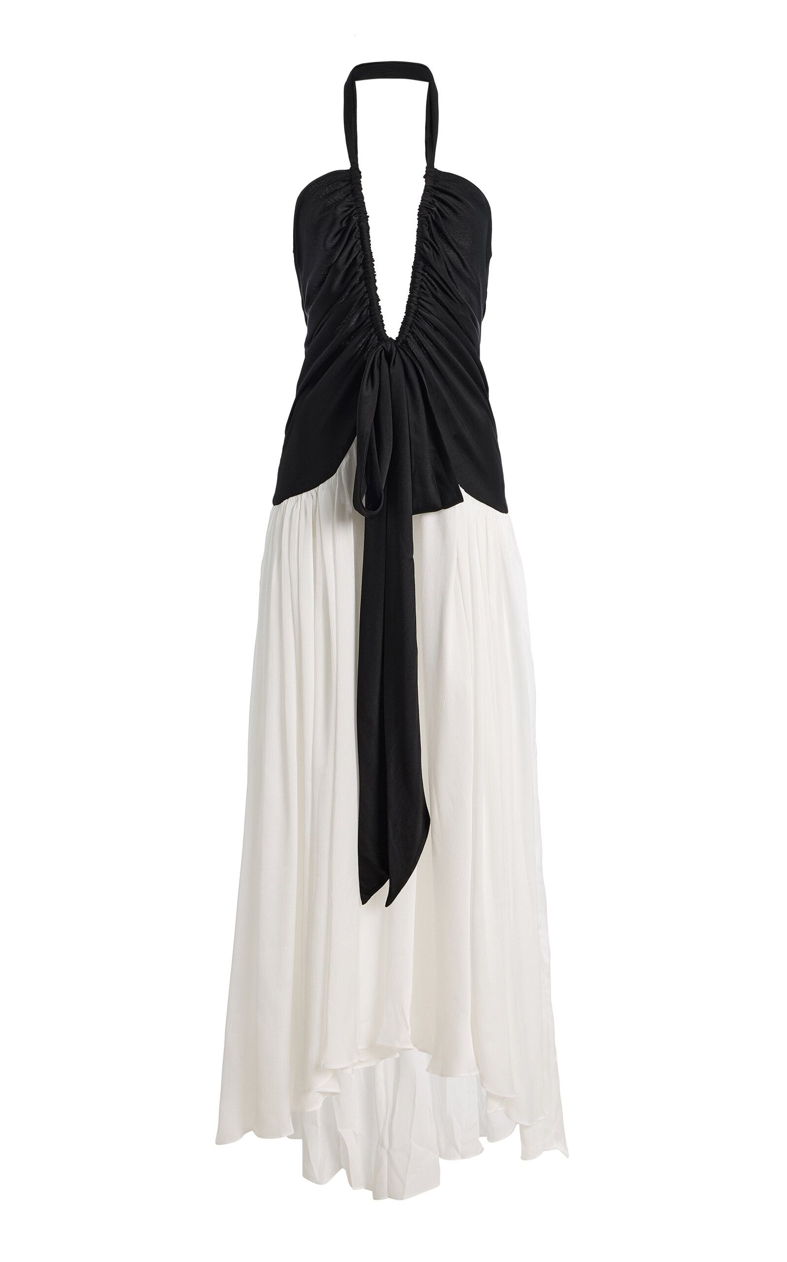 Exclusive Liessa Ruched Maxi Dress - Moda Operandi