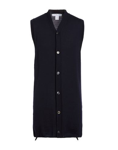 Comme Des Garçons Shirt Man Cardigan Midnight blue Size S Wool