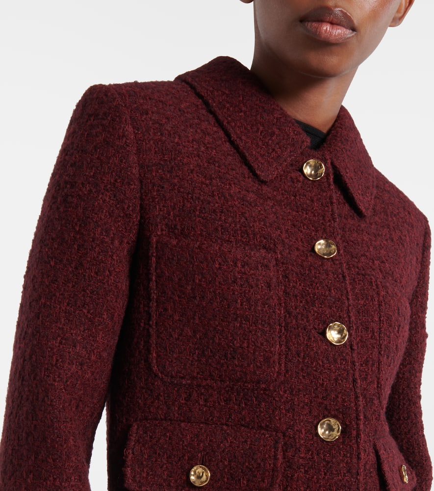 Astley cropped tweed jacket