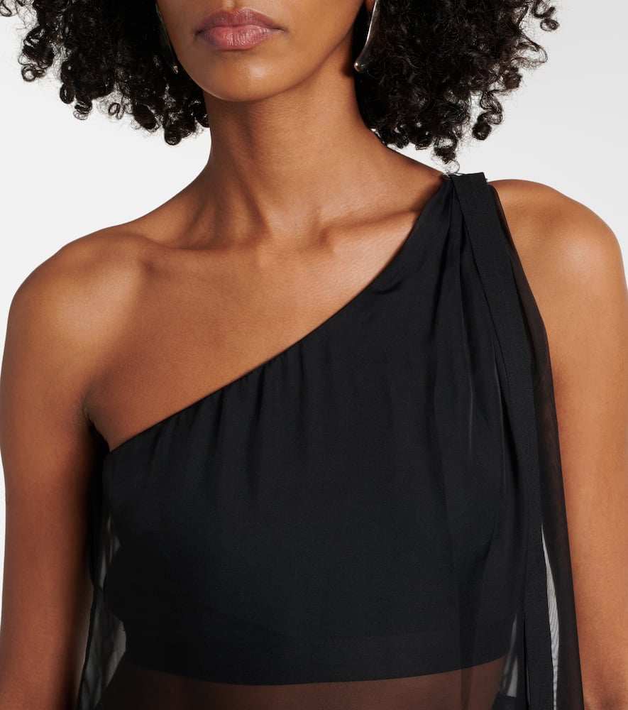 Daphne one-shoulder minidress