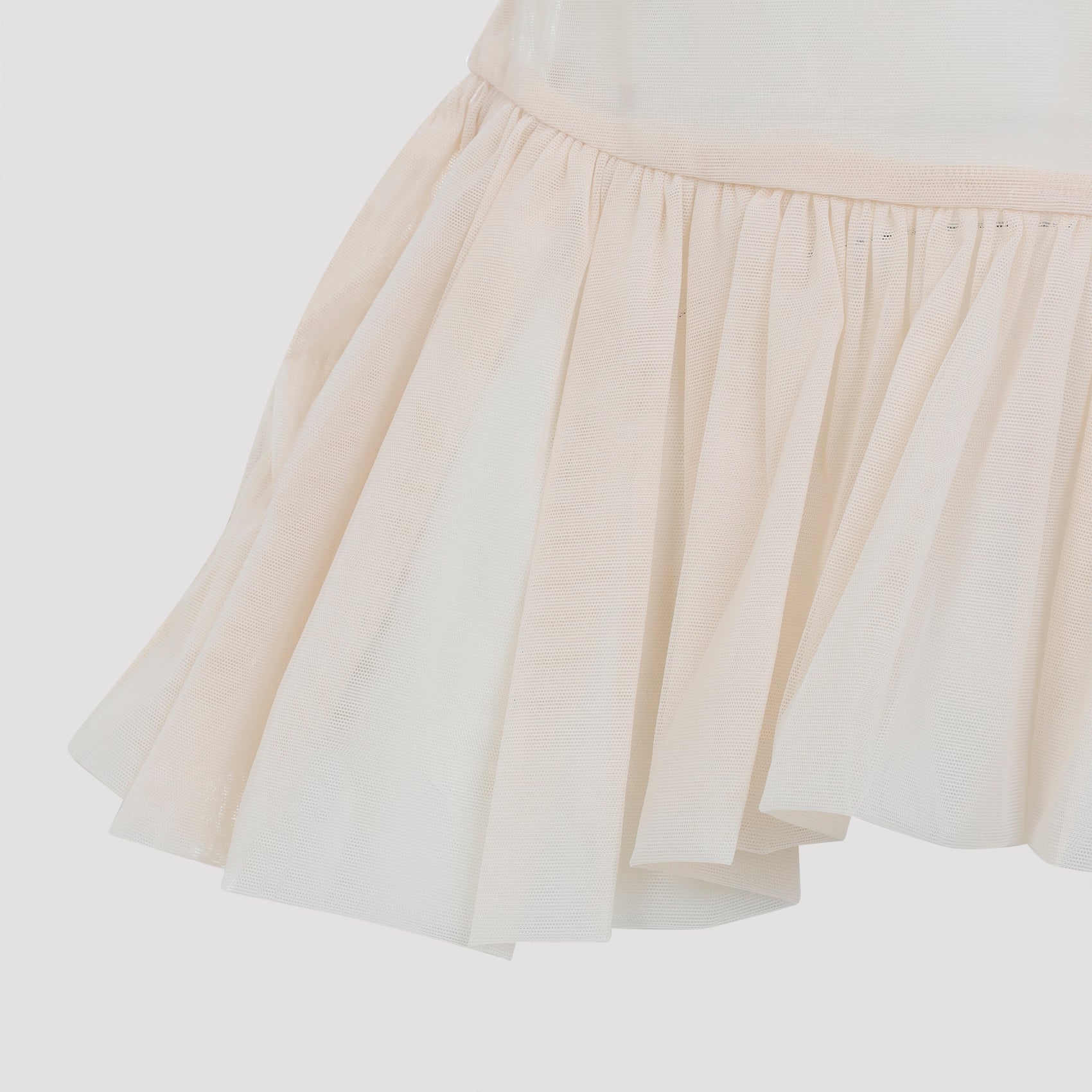 Sheer Ballet Peplum Top