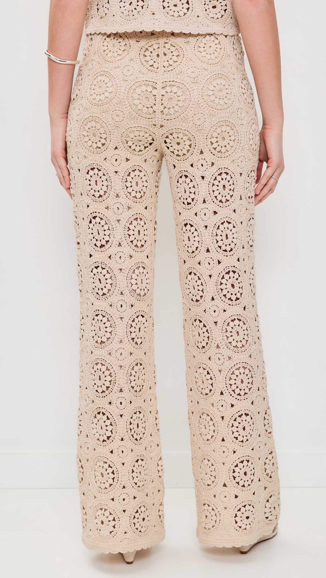 The Crochet Pants Cream