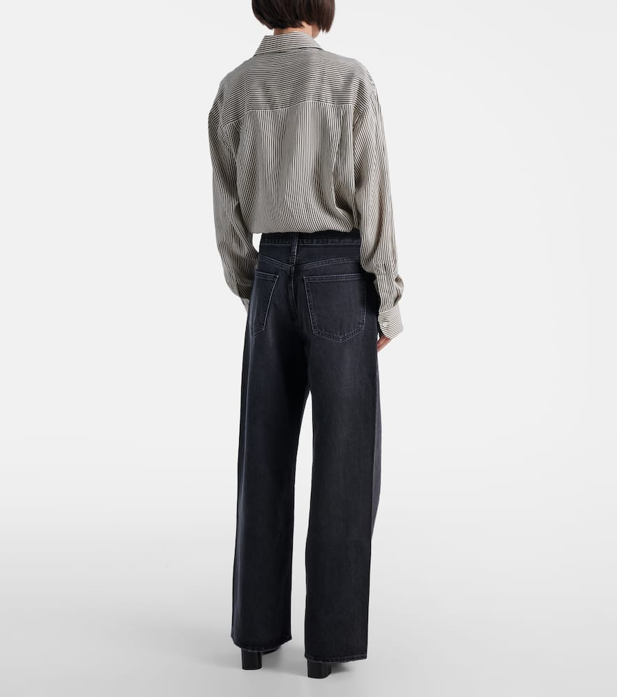 Low Slung Baggy wide-leg jeans