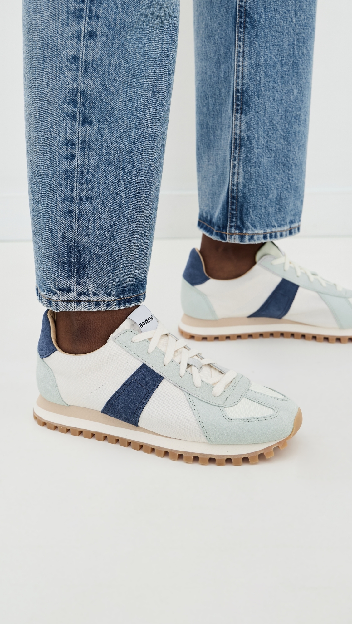 GAT Trail Sneakers White/Navy