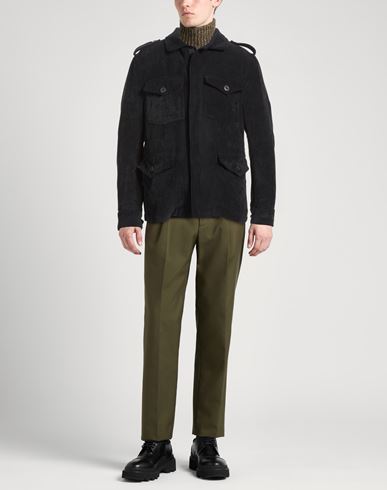 Man Jacket Black Size 36 Polyester, Polyamide, Elastane