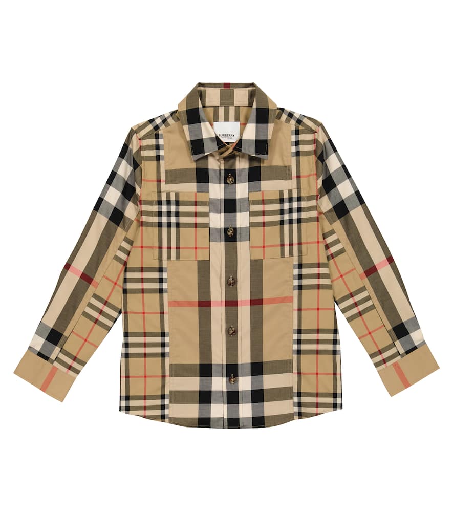 Vintage Check cotton shirt