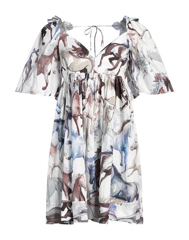 Co. Go Woman Mini dress White Size 6 Cotton