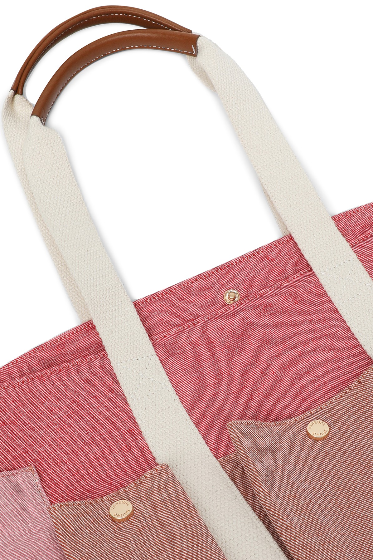 Multi-Pocket cabas tote