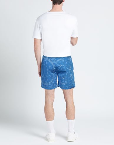 Man Shorts & Bermuda Shorts Blue Size S Cotton