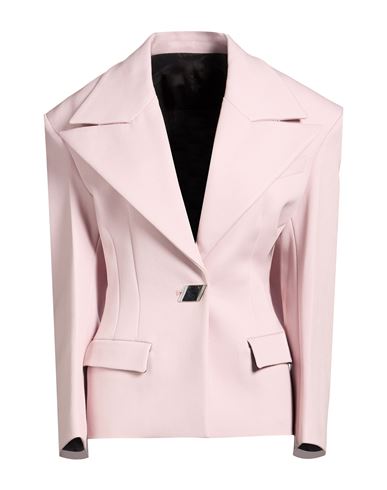 Woman Blazer Pink Size 2 Polyamide, Virgin Wool